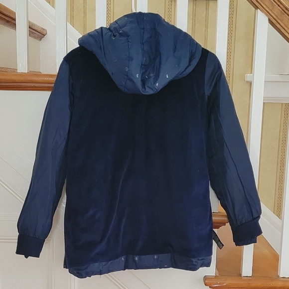 SWISS TECH Girl's Hooded Blue Puffer Jacket Juniors Size XL - Picture 3 of 10